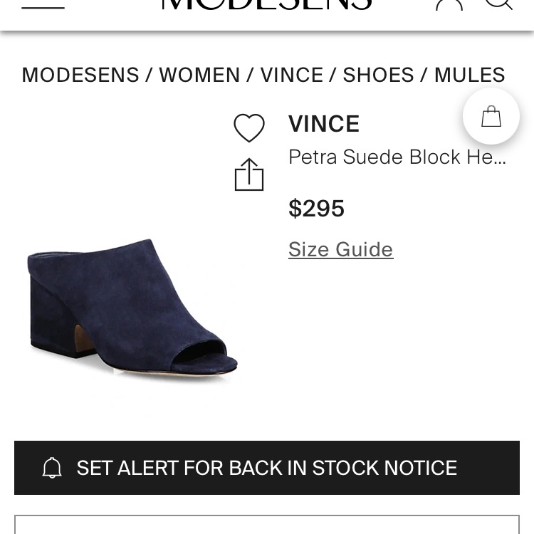 Black Suede Vince Heeled Mules